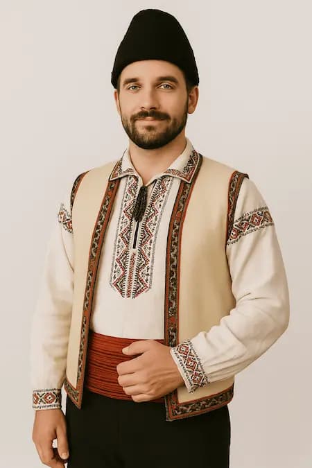 Мужской молдавский народный костюм